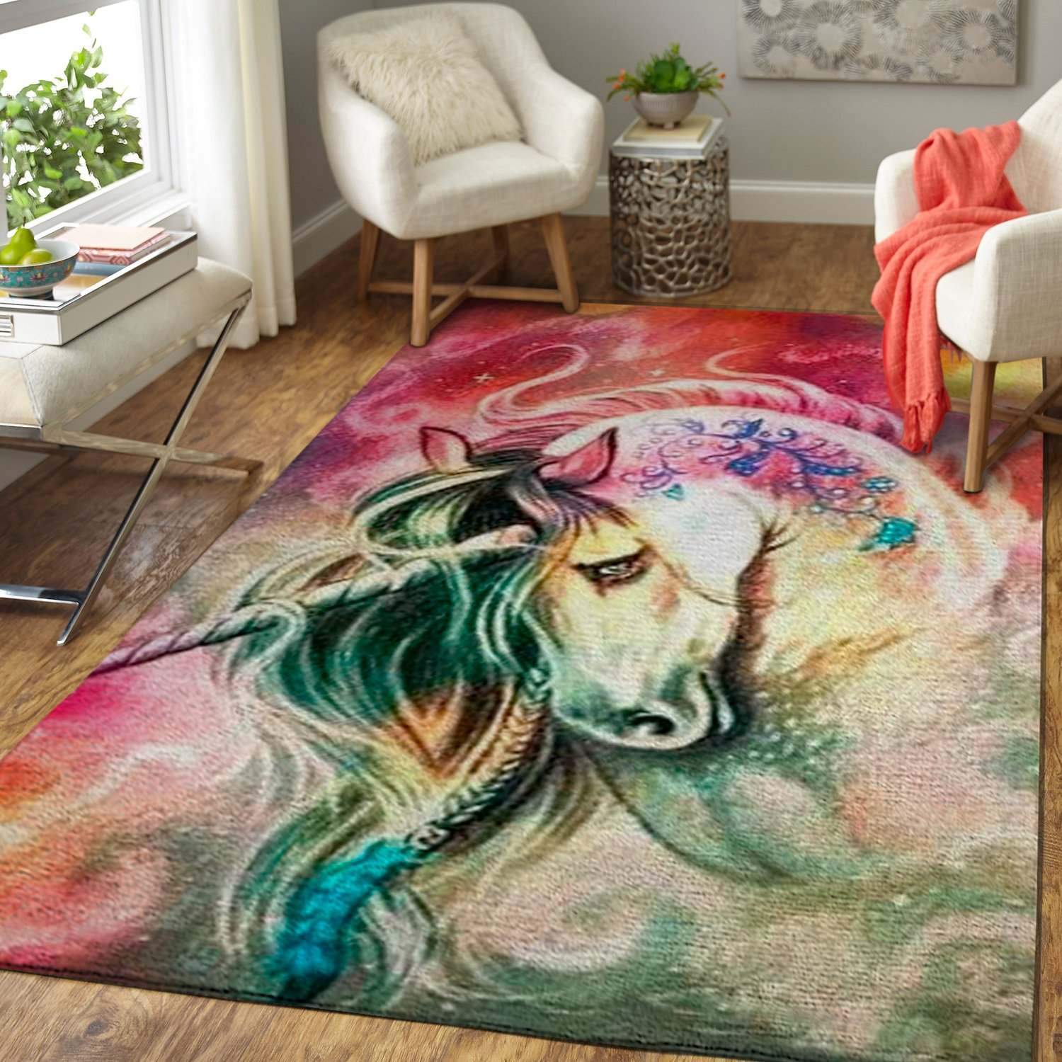 Colorful Unicorn Limited Edition Rug