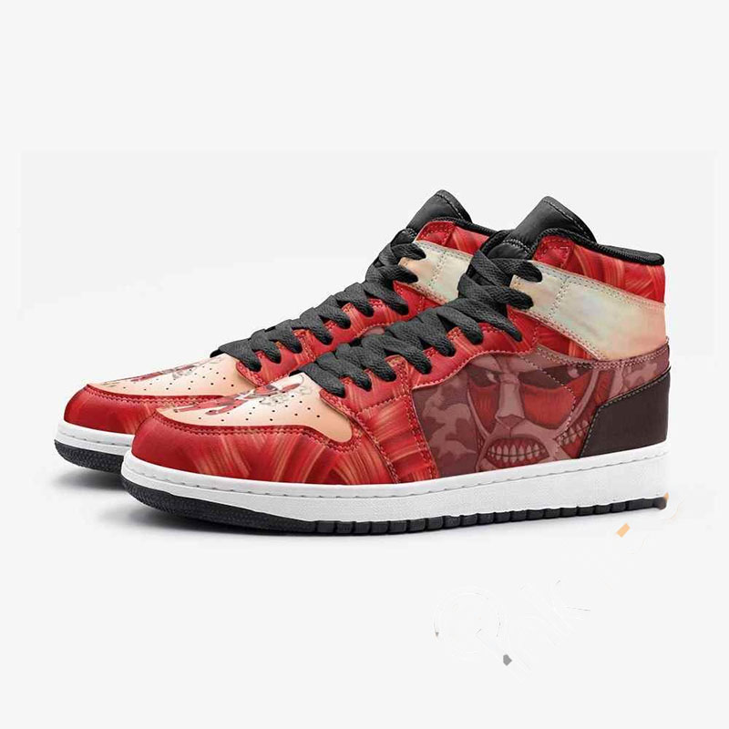 Colossal Titan Attack On Titan Custom Air Jordan Shoes 8 Colossal Titan Attack On Titan Custom Air Jordan Shoes
