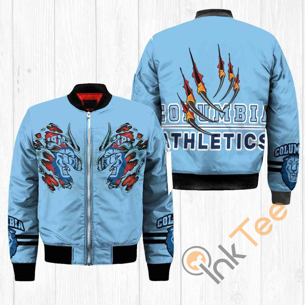 Columbia Lions NCAA Claws Apparel Best Christmas Gift For Fans Bomber Jacket