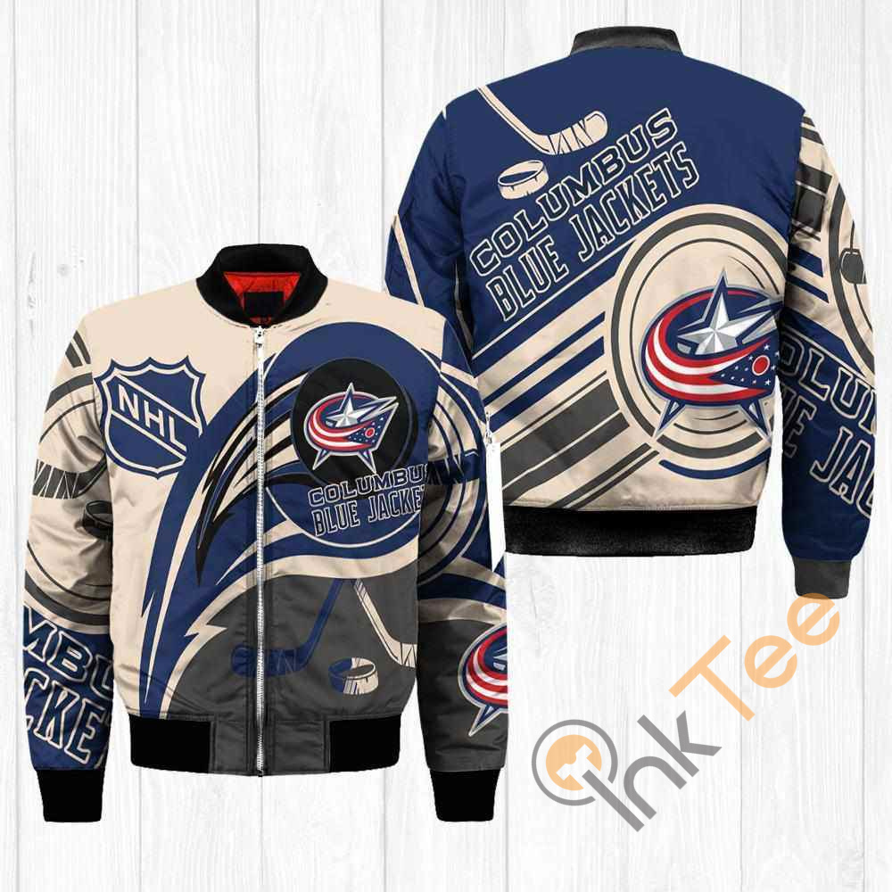 Columbus Blue Jackets NHL Balls Apparel Best Christmas Gift For Fans Bomber Jacket 3 Columbus Blue Jackets NHL Balls Apparel Best Christmas Gift For Fans Bomber Jacket