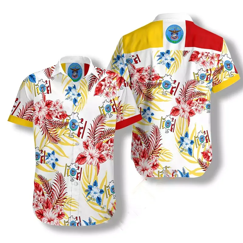 Columbus Proud Hawaiian shirts