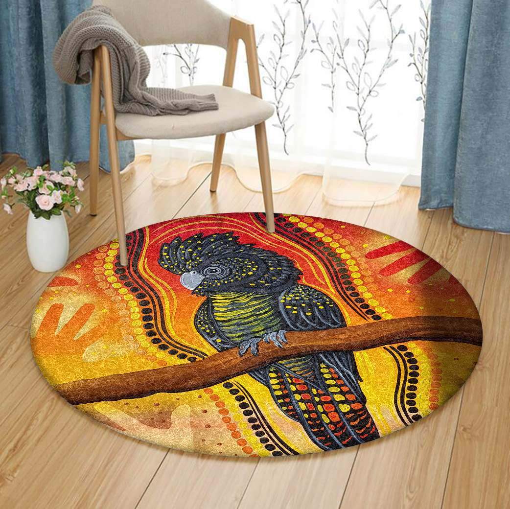 Companion Parrot Limited Edition Round Rug