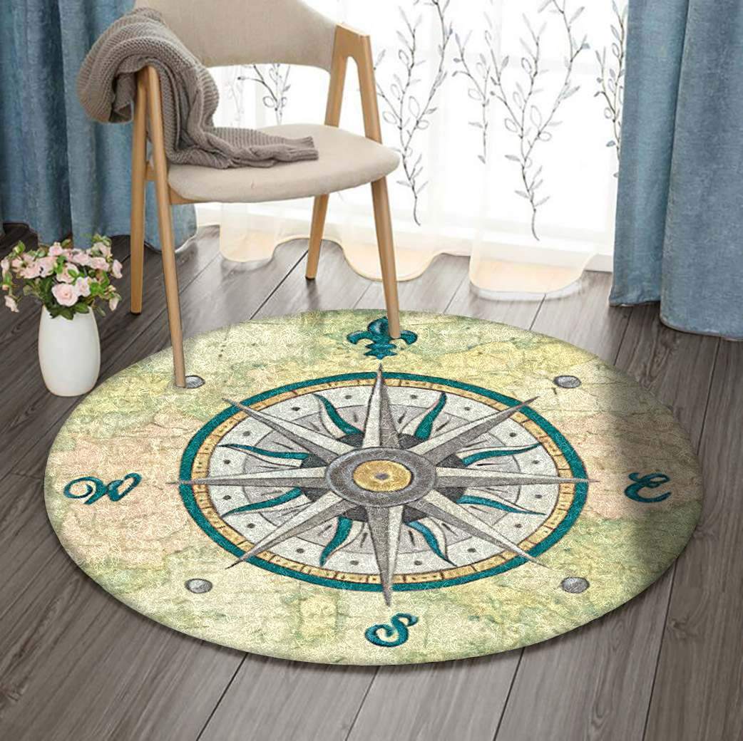 Compass Limited Edition Round Rug