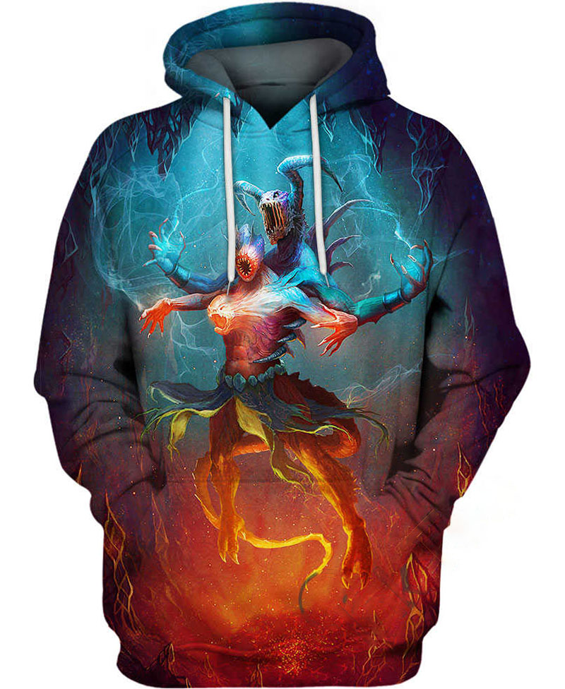Conjuring The Dead Alien Hoodie 3D