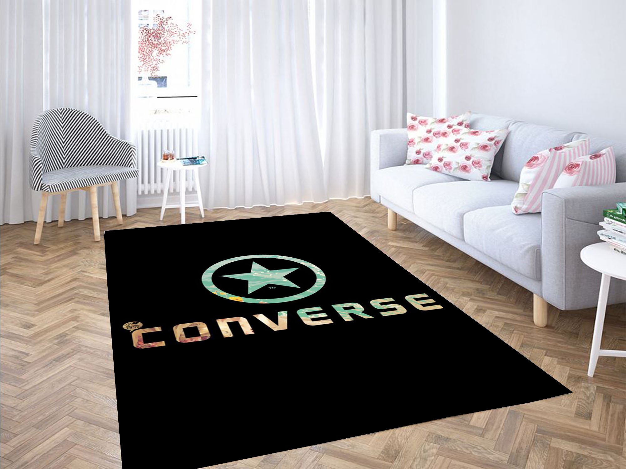 Converse Wallpaper Carpet Rug 1 Converse Wallpaper Carpet Rug