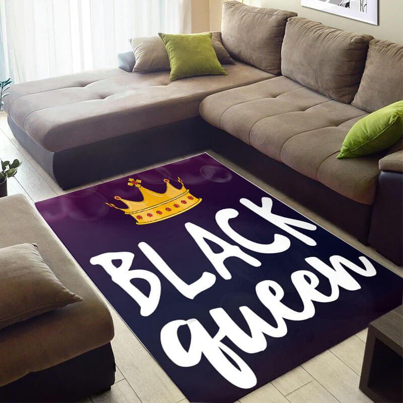 Cool African American Pretty Inspired Melanin Girl Black Queen Themed Room Rug 5 Cool African American Pretty Inspired Melanin Girl Black Queen Themed Room Rug