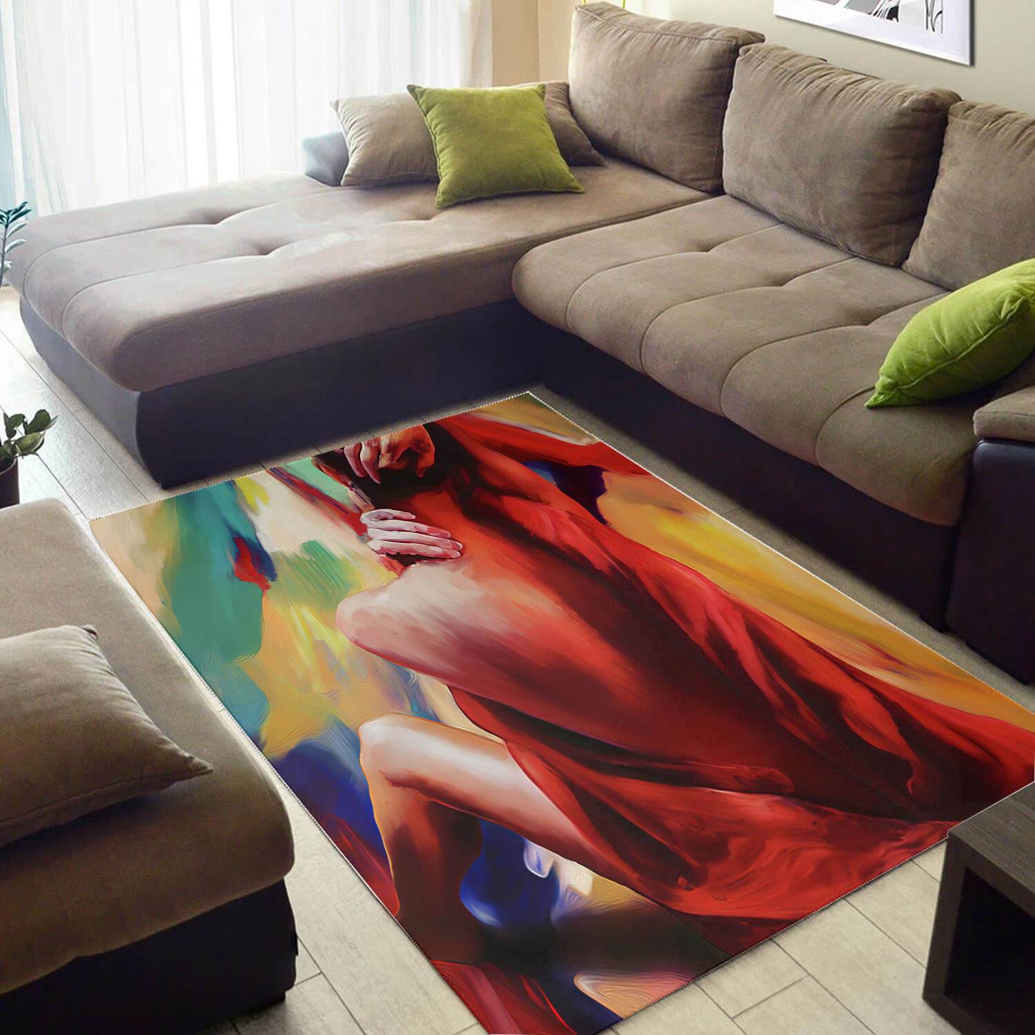 Cool African Beautiful Style Afro Girl Design Floor Carpet Rug 3 Cool African Beautiful Style Afro Girl Design Floor Carpet Rug