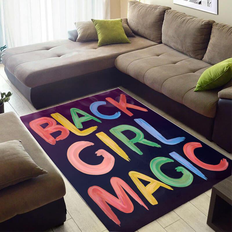 Cool African Cute Style Girl Black Magic Large Carpet Living Room Rug 1 Cool African Cute Style Girl Black Magic Large Carpet Living Room Rug