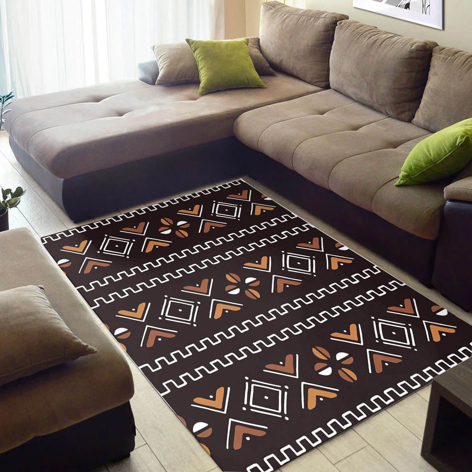 Cool African Cute Style Seamless Pattern Floor House Rug