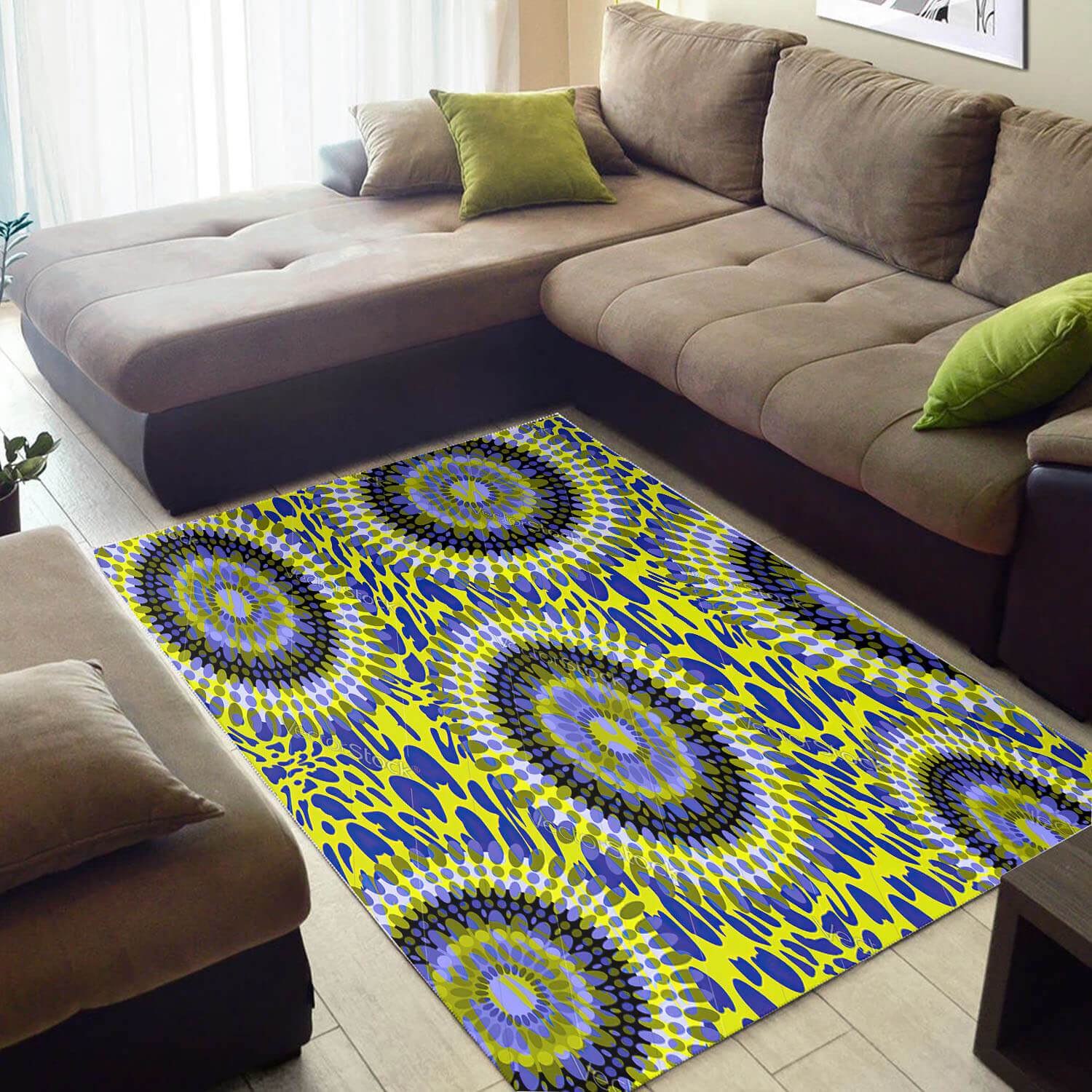 Cool African Holiday Afrocentric Art Themed Living Room Rug 2 Cool African Holiday Afrocentric Art Themed Living Room Rug