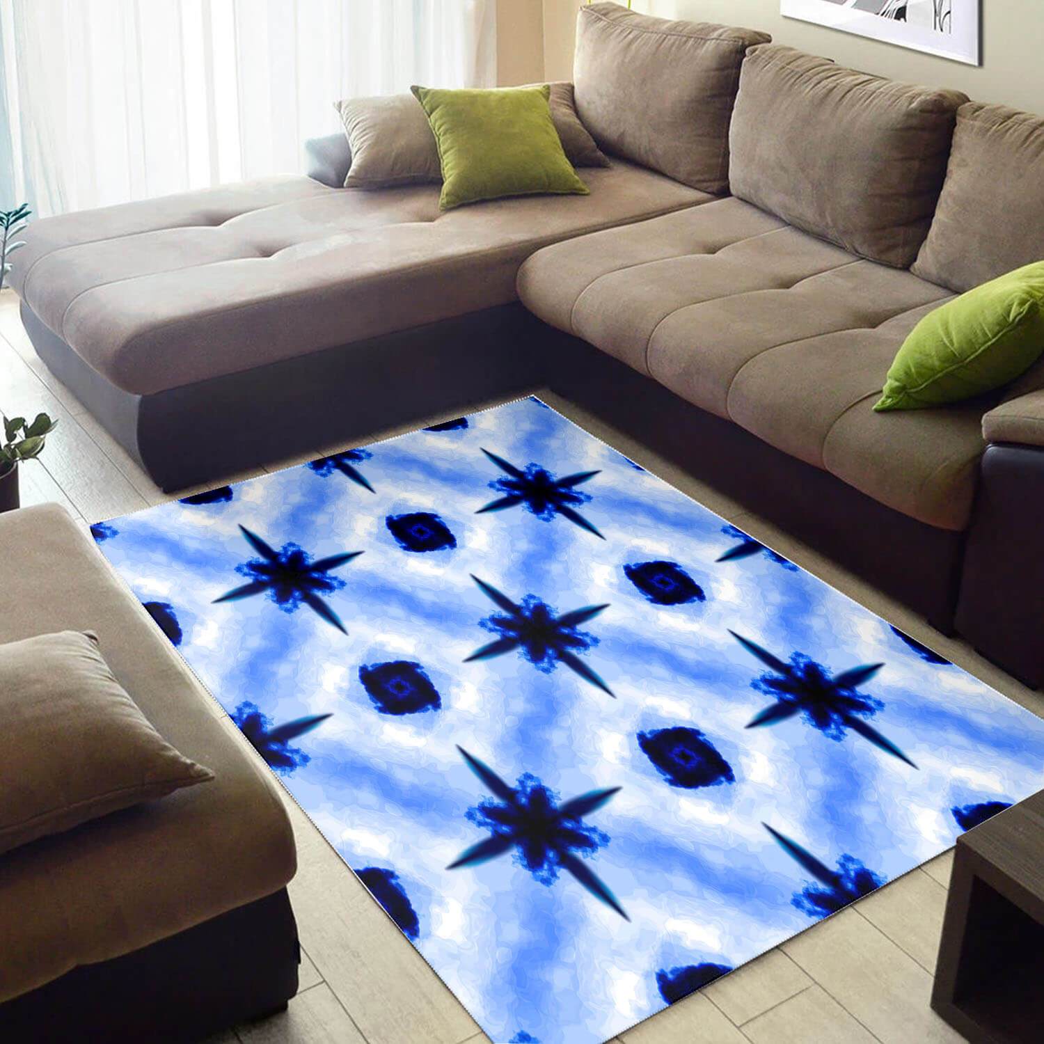 Cool African Style Abstract American Black Art Afrocentric Pattern Themed Carpet Home Rug