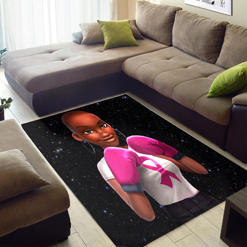 Cool African Style Beautiful American Black Art Girl Floor Living Room Rug 1 Cool African Style Beautiful American Black Art Girl Floor Living Room Rug