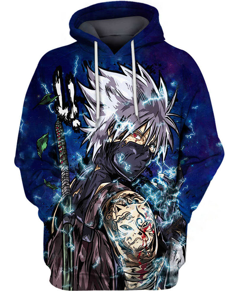 Cool Kakashi Hoodie 3D 15 Cool Kakashi Hoodie 3D