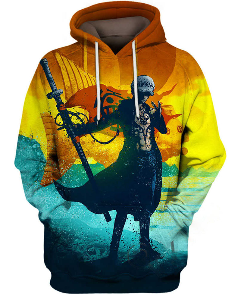 Cool Trafalgar Law Hoodie 3D