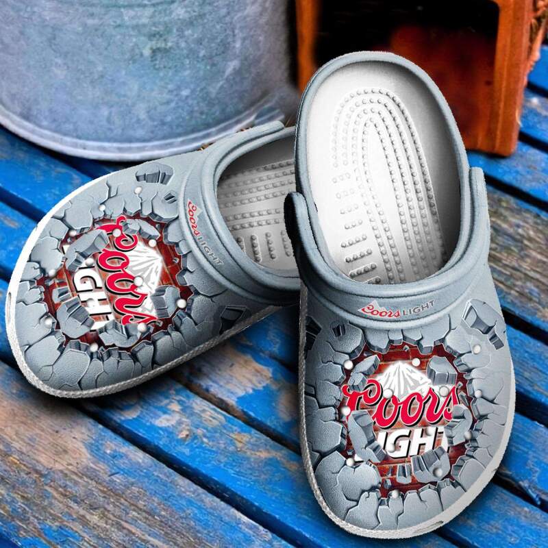 Coors Light Crocs Clog Shoes 2 Coors Light Crocs Clog Shoes