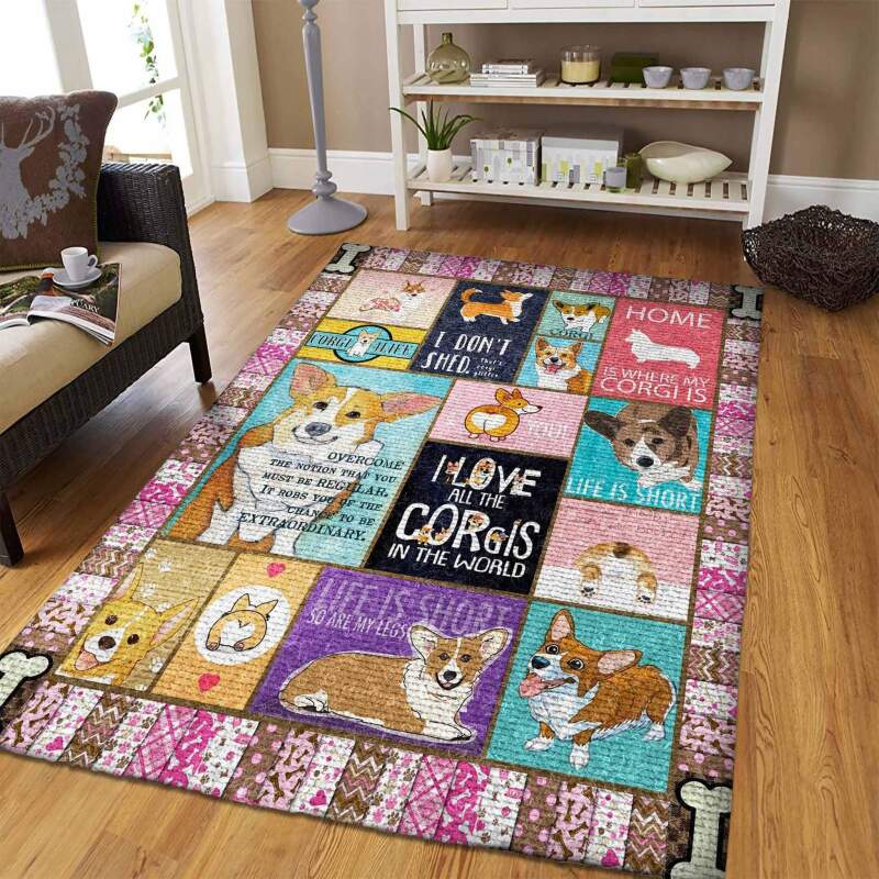 Corgi 4life Limited Edition Rug 6 Corgi 4life Limited Edition Rug
