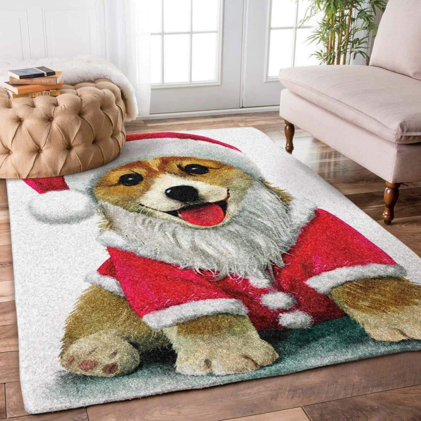 Corgi Christmas Limited Edition Rug 2 Corgi Christmas Limited Edition Rug