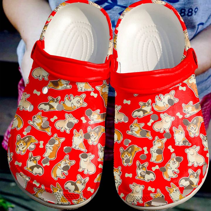 Corgi Collection Crocs Clog Shoes