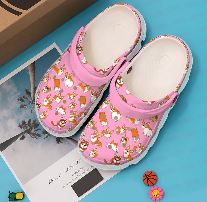 Corgi Collection V2 Crocs Clog Shoes