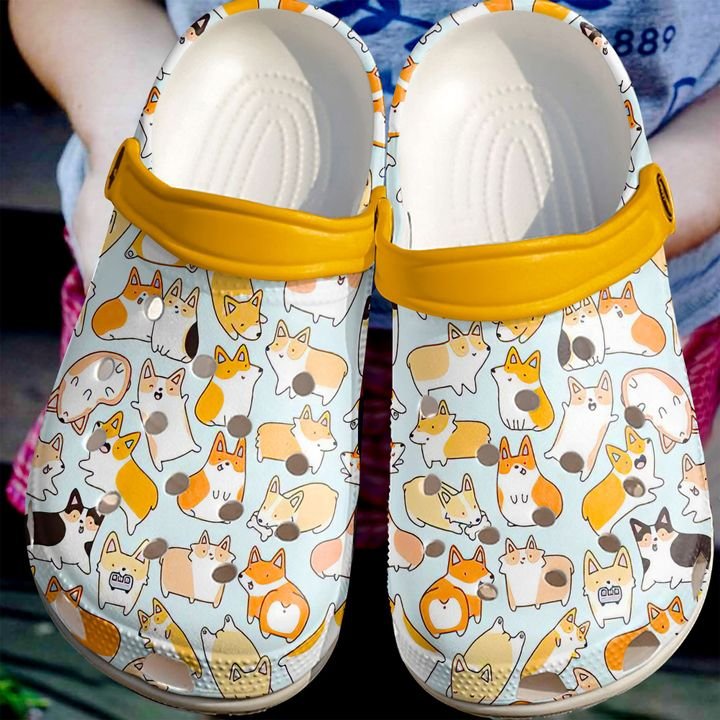 Corgi Corgilicious Crocs Clog Shoes 4 Corgi Corgilicious Crocs Clog Shoes