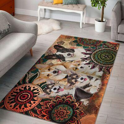 Corgi Limited Edition Rug 5 Corgi Limited Edition Rug