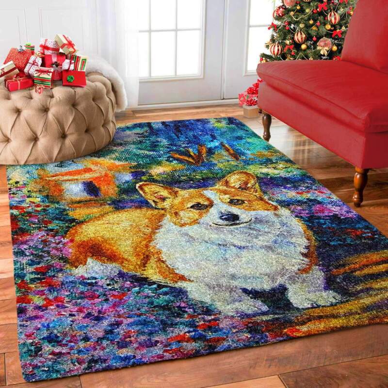 Corgi Limited Edition Rug 6 Corgi Limited Edition Rug