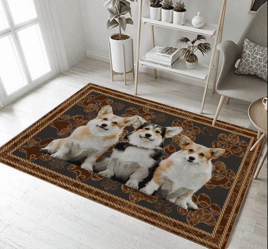 Corgi Limited Edition Rug 5 Corgi Limited Edition Rug
