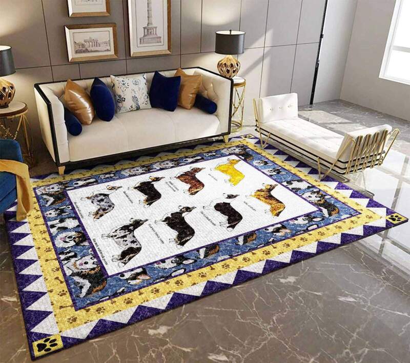 Corgi Limited Edition Rug