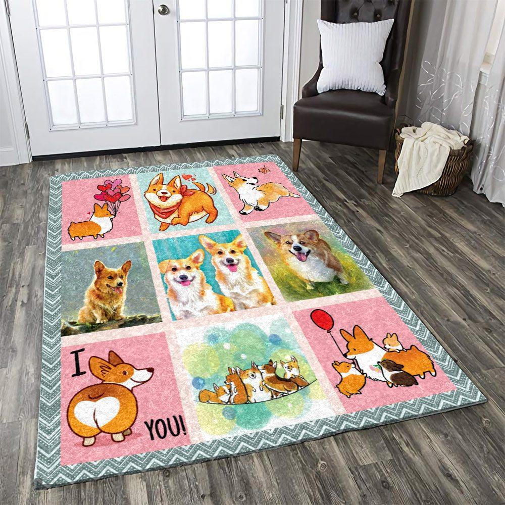 Corgi Limited Edition Rug 9 Corgi Limited Edition Rug