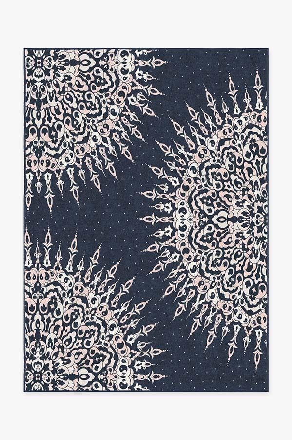 Cosima Navy Pink Limited Edition Rug 3 Cosima Navy Pink Limited Edition Rug