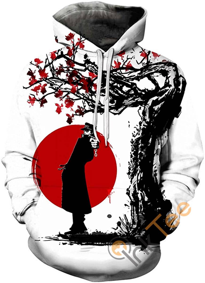 Cosplay Jojo’s Bizarre Adventure Print Pullover With Front Pocket Hoodie 3D