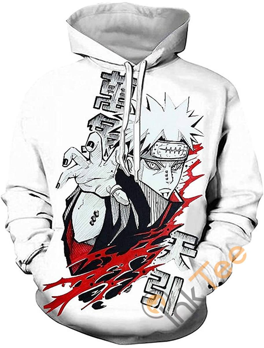 Cosplay Naruto Print Pullover With Front Pocket Hoodie 3D 4 Cosplay Naruto Print Pullover With Front Pocket Hoodie 3D