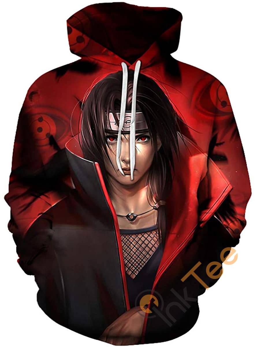 Cosplay Naruto Print Pullover With Front Pocket Hoodie 3D 9 Cosplay Naruto Print Pullover With Front Pocket Hoodie 3D