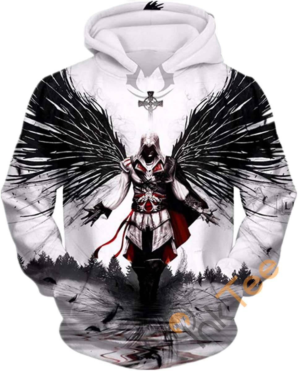 Cosplay Print Pullover Front Pocket Hoodie 3D