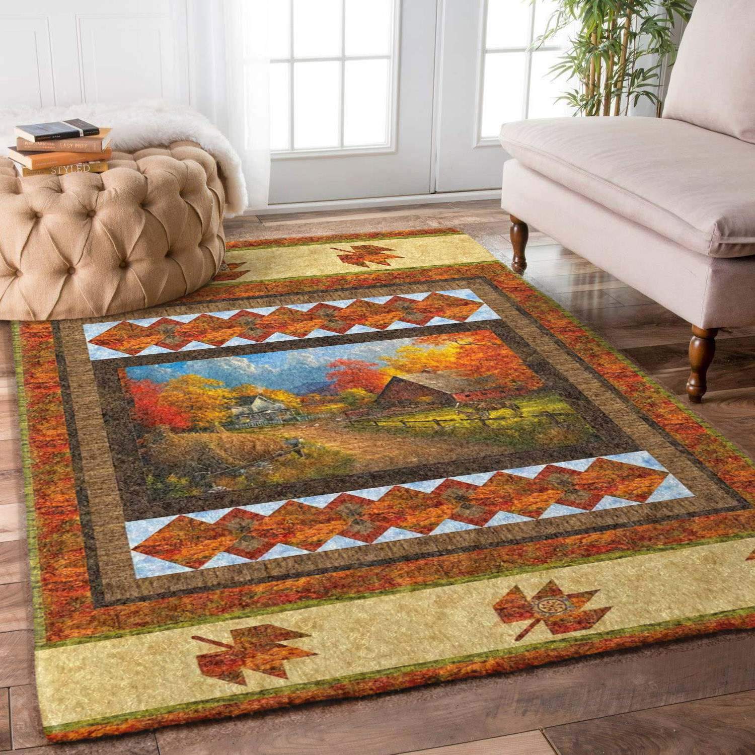 Serene Fall Farmhouse Limited Edition Rug