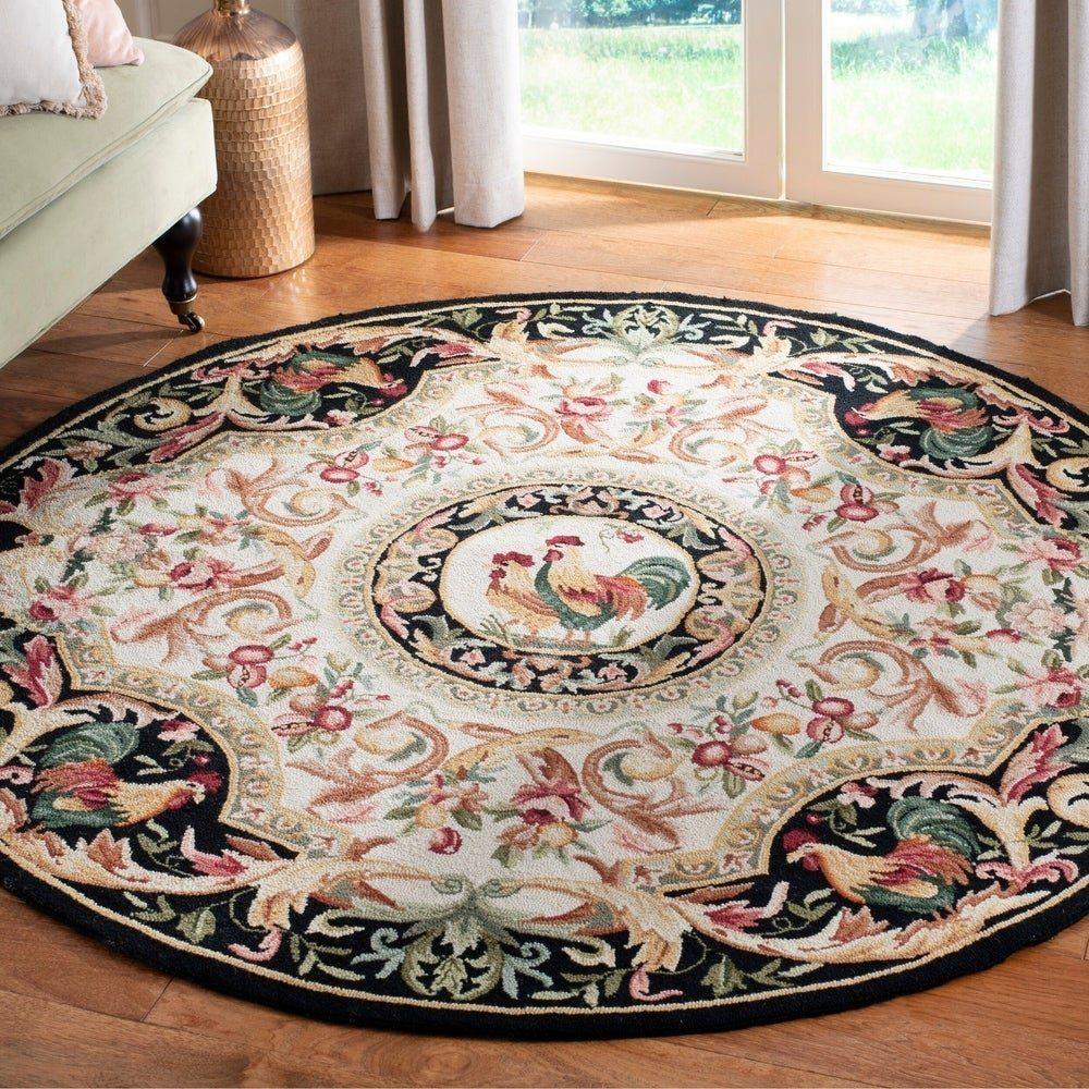 Country Rooster Limited Edition Round Rug