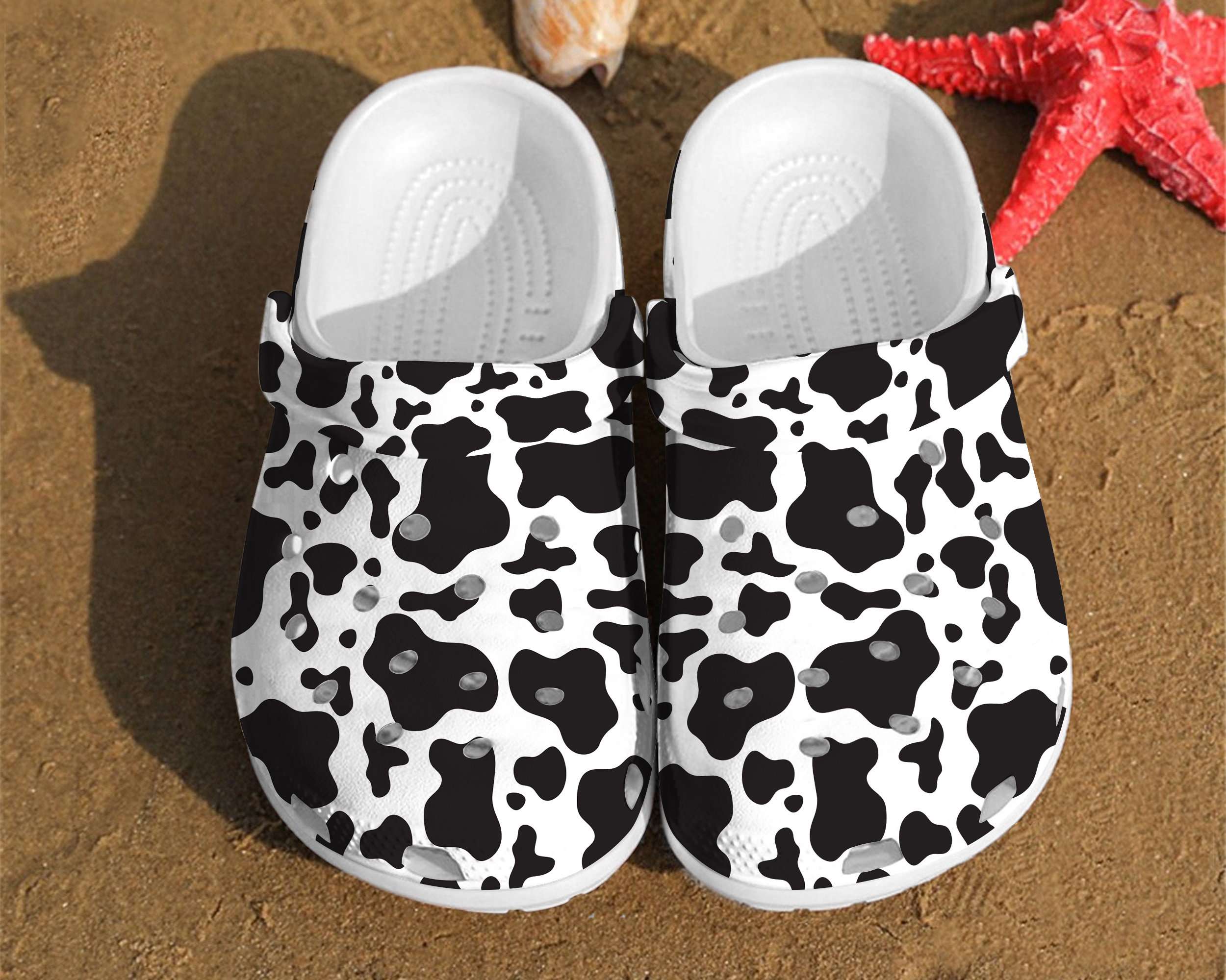 Cow Pattern Skin Dairy Farmer Cattle Lovers Birthday Him Crocs Clog Shoes 14 Cow Pattern Skin Dairy Farmer Cattle Lovers Birthday Him Crocs Clog Shoes