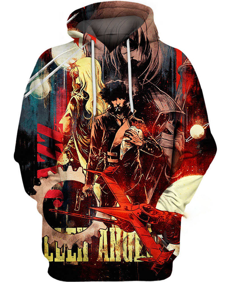 Cowboy Bebop Space Cowboy Hoodie 3D