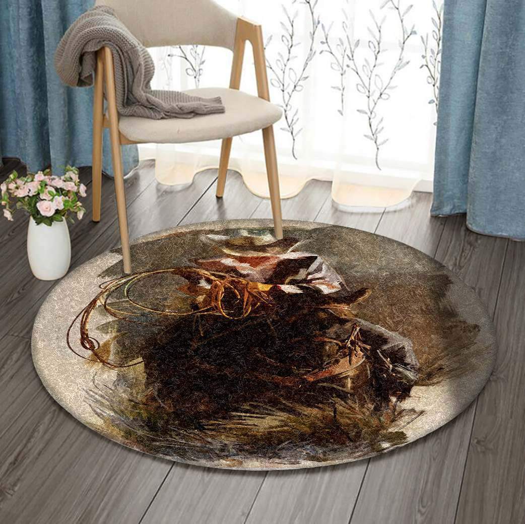 Cowboy Limited Edition Round Rug