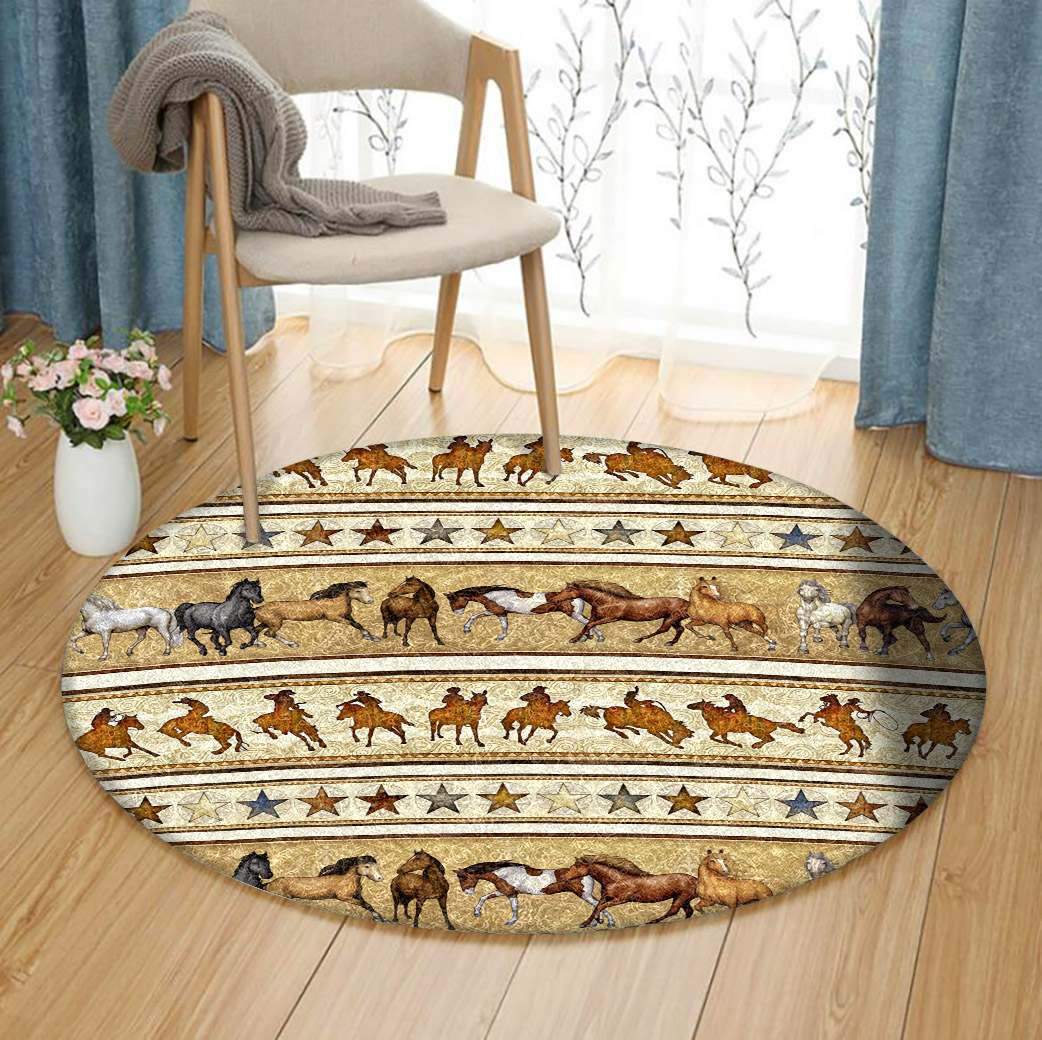 Cowboy Limited Edition Round Rug