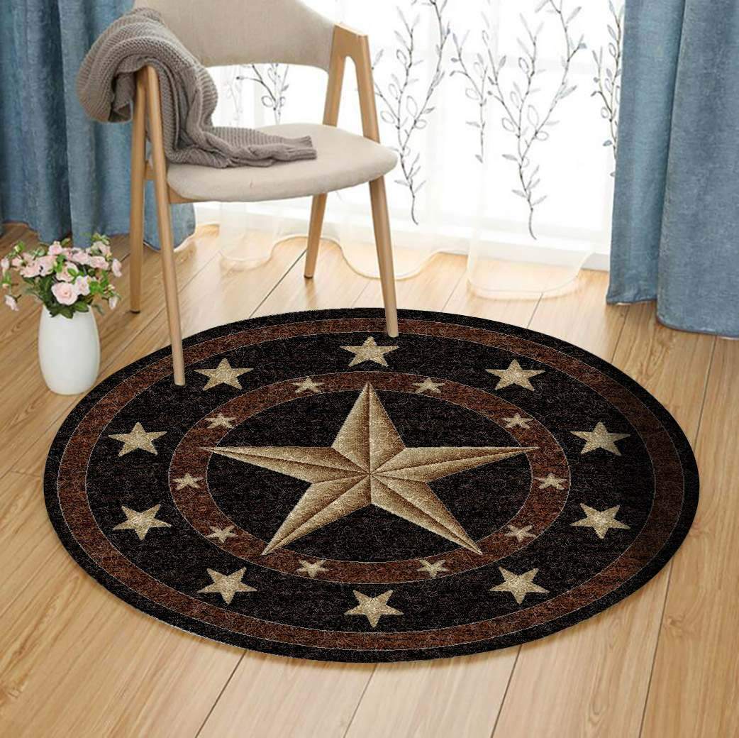 Cowboys Limited Edition Round Rug 4 Cowboys Limited Edition Round Rug