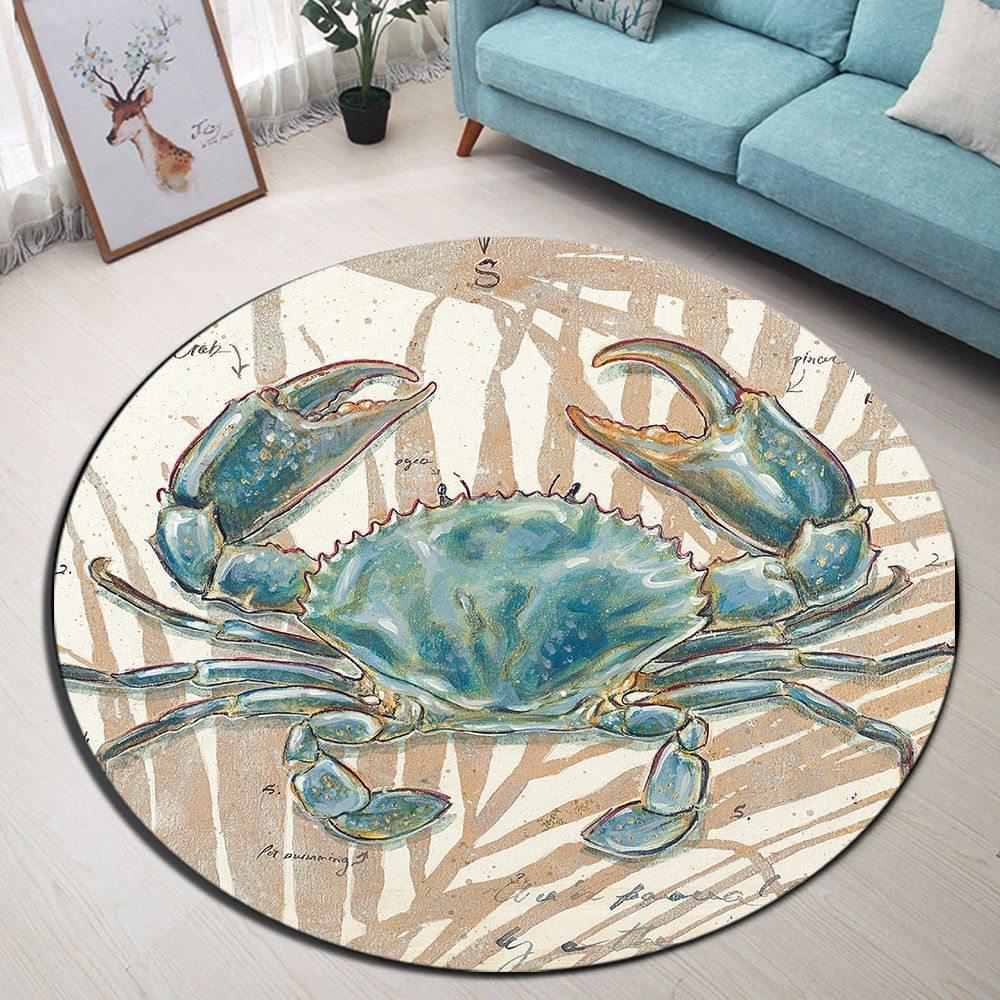 Crab Limited Edition Round Rug