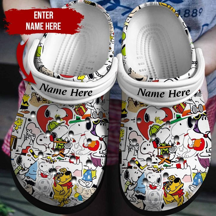 Crazy About Snoopy Crocs Clog Shoes 5 Crazy About Snoopy Crocs Clog Shoes