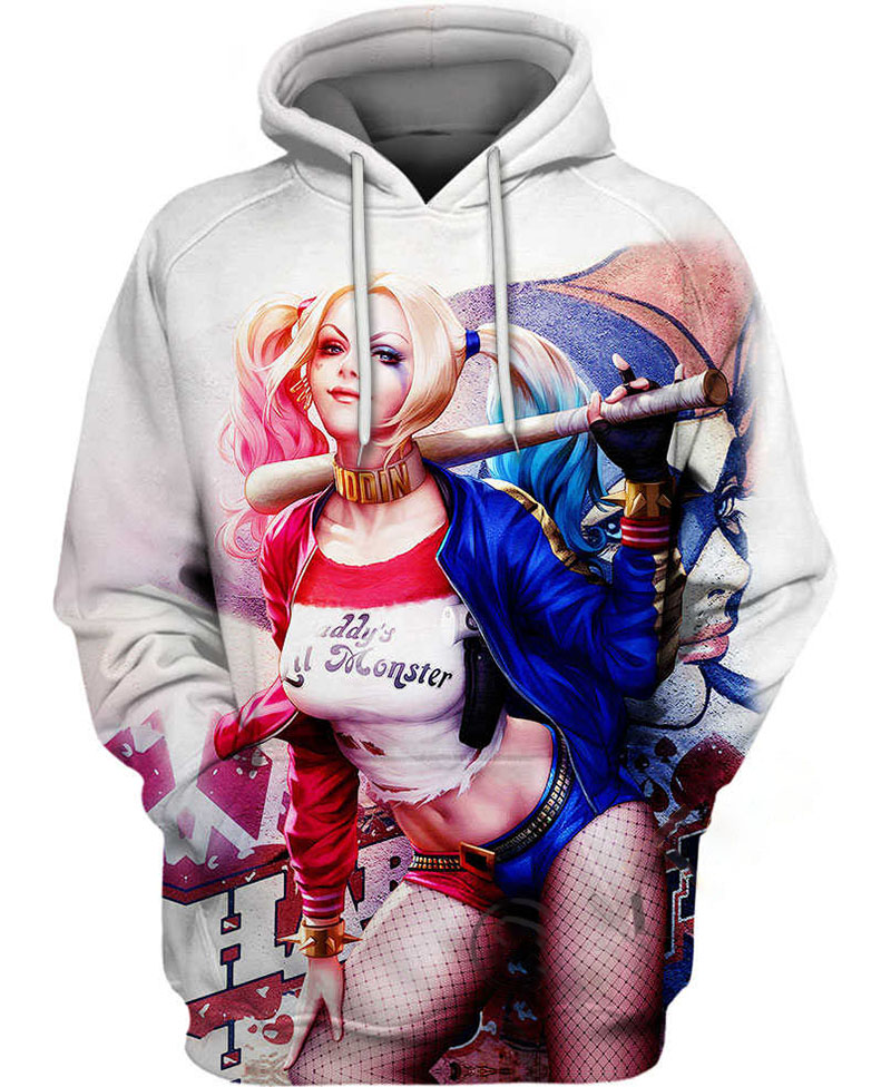 Crazy Cutie Hoodie 3D