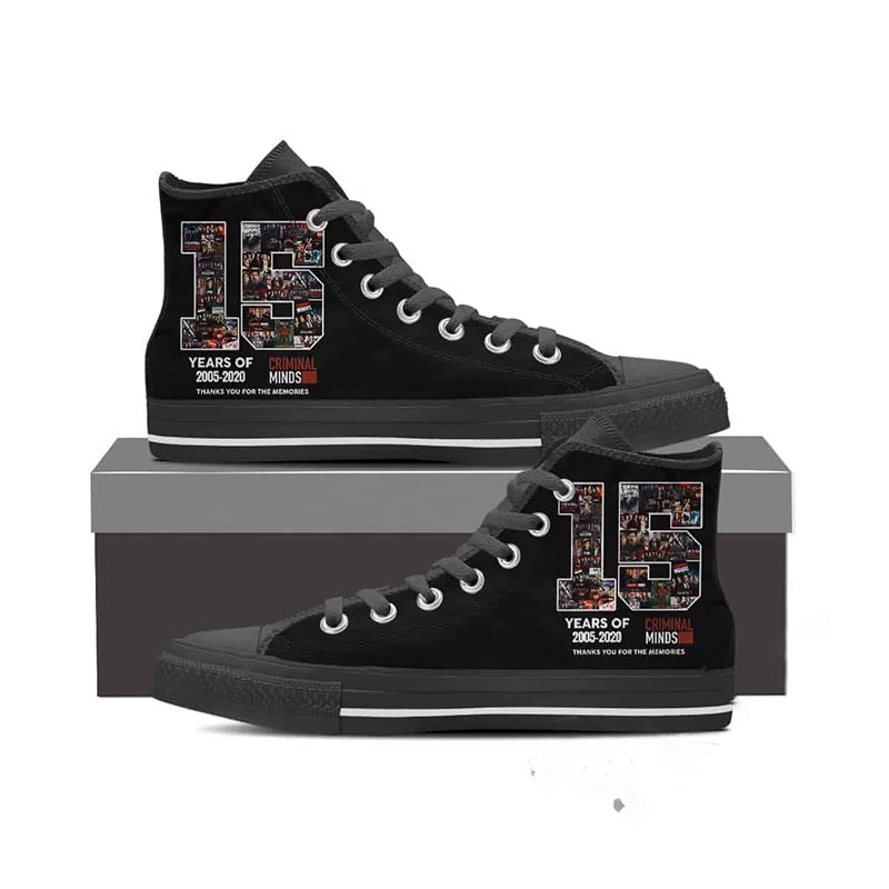 Criminal Minds Years High Top Shoes 2 Criminal Minds Years High Top Shoes