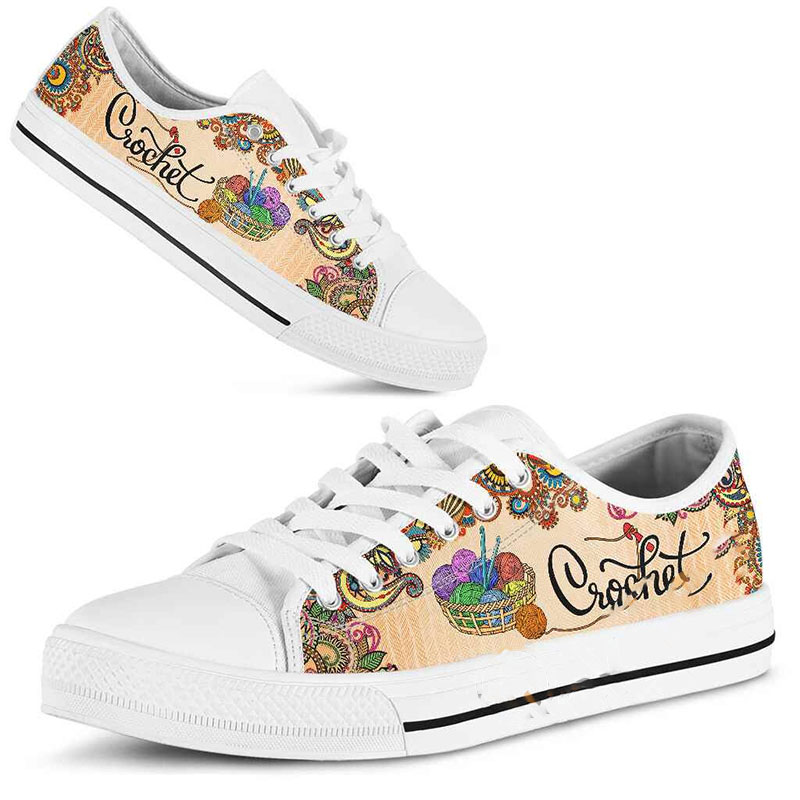 Crochet Low Top Shoes
