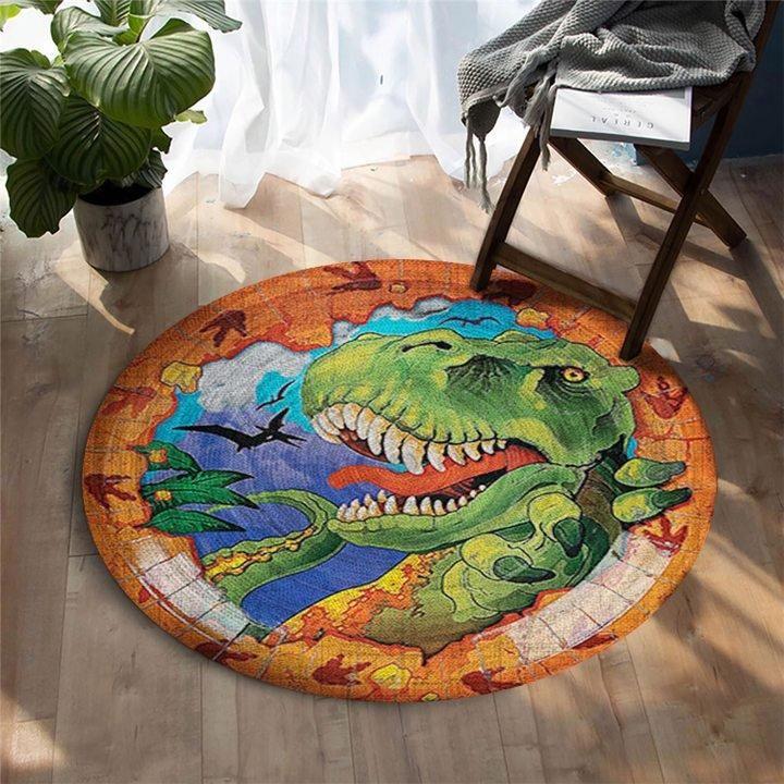 Crocodile Limited Edition Round Rug