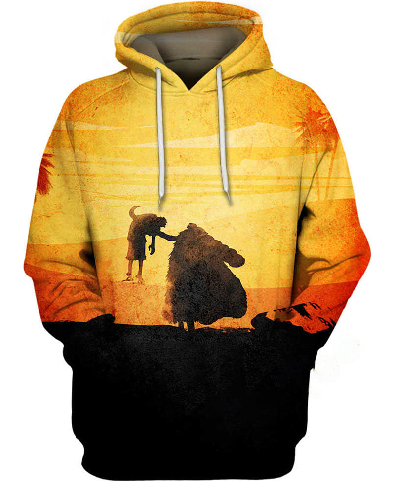 Crocodile Vs Luffy Hoodie 3D