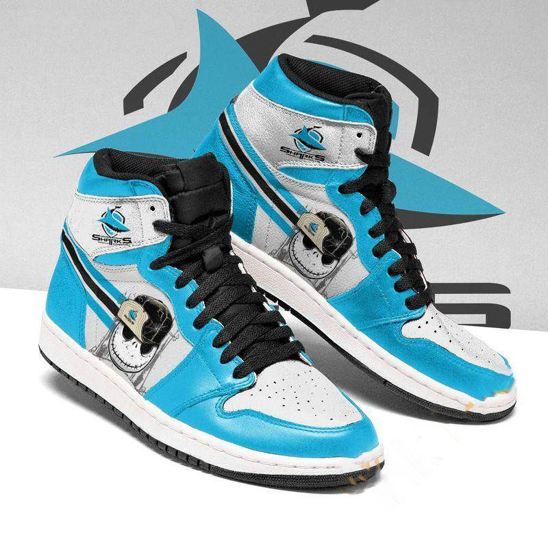 Cronulla Sutherland Sharks Custom Sneaker Air Jordan Shoes 2 Cronulla Sutherland Sharks Custom Sneaker Air Jordan Shoes