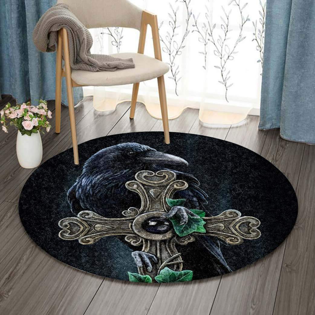 Crow Limited Edition Round Rug